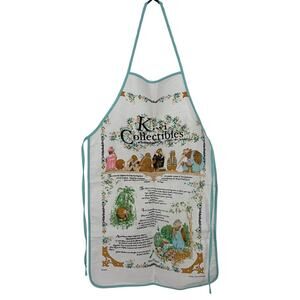 Kiwi Collectibles Derek Vintage Linen Blend Kiwi Bird New Zealand Apron OS